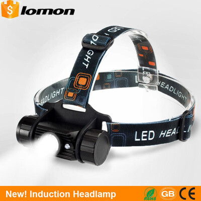 

USB Dimming Induction LED Headlamp USB Charger 18650 Rechargeable LED Headlight High Power Waterproof Cycling Bicycle Fishing Hiki