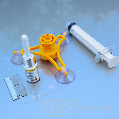 

Windshield Repair Kit Repair Window Cracks Quickly Repair Kits Chip Crack