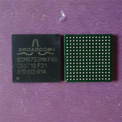 

5pcs/lot BCM5753MKFBG 10/100/1000BASE-T CONTROLLER WITH INTEGRATED TRANSCEIVER