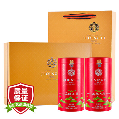 

Jiqingli Черный чай Yingde Черный чай Yinghong No.9 Горный шарм Подарочная коробка 240 г Толстый
