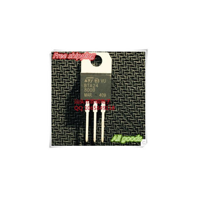 

Free Shipping 10PCS/LOT BTA24-800B BTA24-800 BTA24 24A/800V TO-220 new original