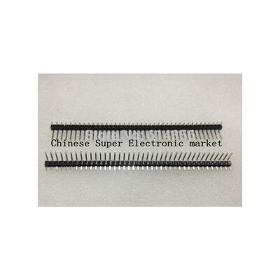

10PCS 1x40 Pin 2.54mm Right Angle Single Row Male Pin Header Connector