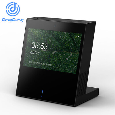 

DingDong PLAY Большой экран Смарт-динамик Видеозвонок Bluetooth / WIFI Audio AI Домашний помощник Массивные материалы приложения Ресурсы Iqiyi Black