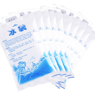 

Bailin Baili Water Injection Ice Pack Outdoor Food Medicine Seafood Refrigeration Ice Pack 400ML 10 Pack