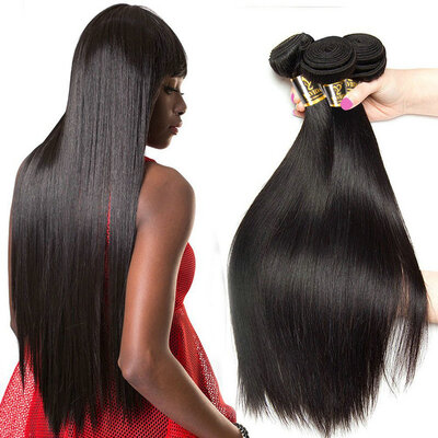 

YAVIDA Hair Peruvian Virgin Hair Straight 7A Pervian Virgin Hair Bundle Deals 3PcsLot Human Hair Extensions