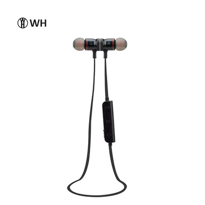 

WH M9 Bluetooth V4.1 Наушники CVC Шумоподавление Магнитный переключатель Стерео Наушники для спортивного беспроводного наушника