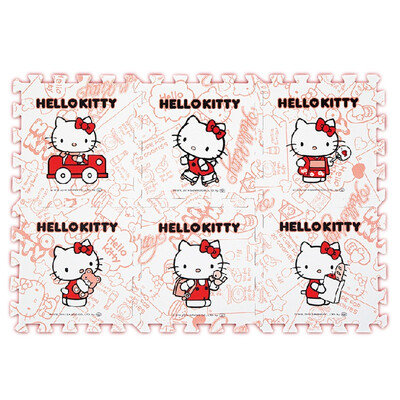 

Матильда Hello Kitty детский экологичный коврик двухсторонних нескользящех ковриков всего ребенок подъема пусковой площадку для пикника Mat пенопластовой подкладки 180 * 200 * 0.5cm вишня