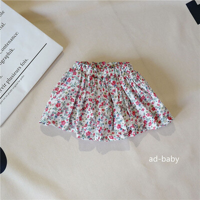 

Children Tutu Girls Skirts Shredded flowers Print Tutu Skirt Girls Summer Kids Clothes Pleated Toddler Baby Girl Skirts 27 Years