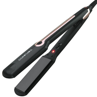 

Confu CONFU hair straightener ceramic glaze splint a key constant temperature shape hair straightener KF-528