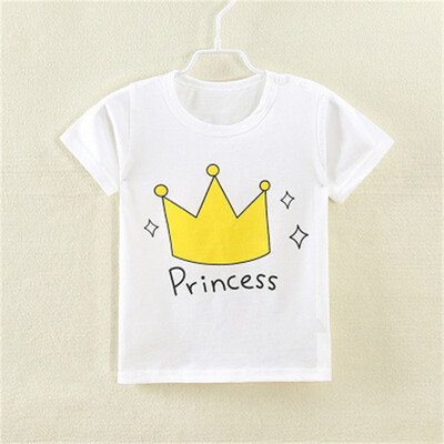 

2018 Cotton Kids T-Shirt Children Summer Short Sleeve T-Shirts For Boys Girls Clothes Baby Boy T Shirt Toddler Tops