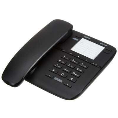 

Jiasai Gigaset the original Siemens phone 6005HF office plane home phone corded fixed telephone free battery black 805HF upgrade