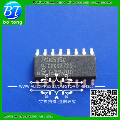 

Free shipping 50pcs 74HC595 SMD logic ics 74HC595D SN74HC595D SOP-16