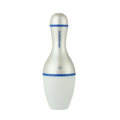 

TOMNEW Cool Air Humidifier Ultrasonic USB LED Colored Light Air Mist Aromatherapy Bowling Diffuser for Home Office Car or Spa