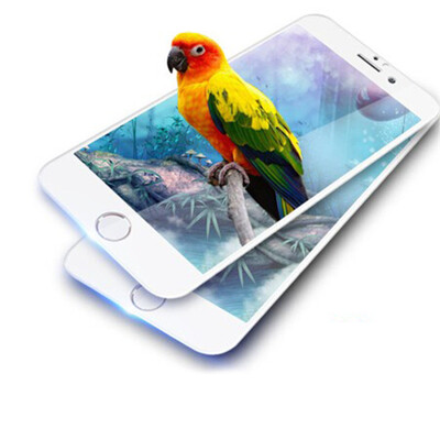 

2-piece-3D anti-blue full-screen Smorss iphone7 6S 6 tempered film Apple 7Plus full-screen coverage of mobile phone film for 6S Plus 6Plus White
