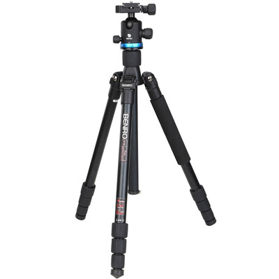 

Benro Tripod IF18 + SLR Tripod PTZ Canon Nikon Camera Super Lock Steady Portable Reversible Tripod Tripod