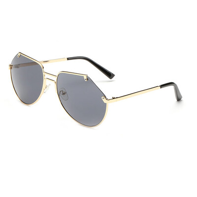 

Солнцезащитные очки Vintage Modern Cut edge Металлическая рама Зеркало Плоское зеркало Солнцезащитные очки Светоотражающий объектив