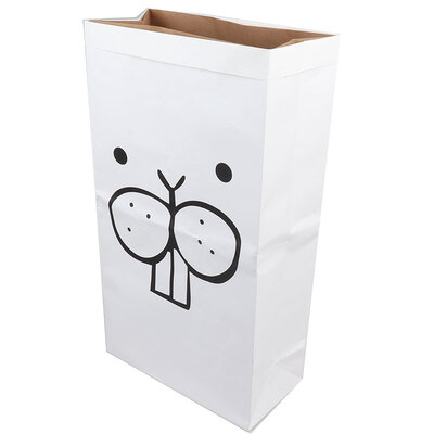 

Youjialiangpin Kraft paper finishing bag Toy sundries storage bag Cute bear