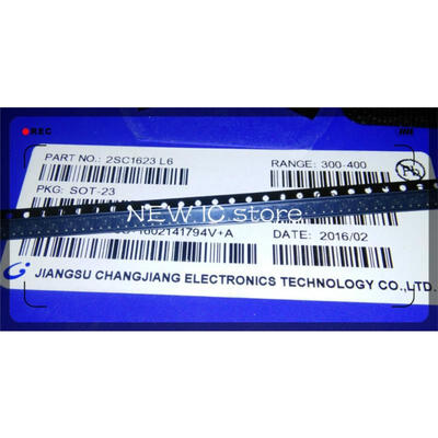 

Free Shipping 3000pcs 2SC1623 L6 SOT-23 SMD triode transistor