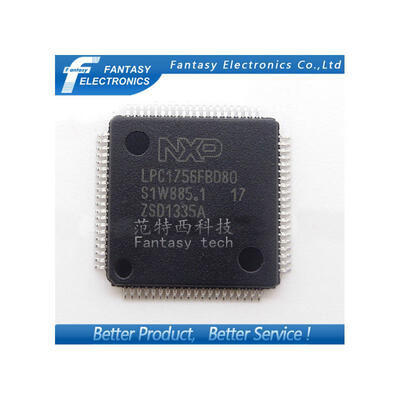 

5PCS LPC1756FBD80 QFP80 LPC1756 QFP 32-bit ARM Cortex-M3 microcontroller new&original IC free shipping