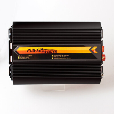 

Чистый синусоидальный солнечный инвертор 1500 Вт Автомобильный инвертор напряжения инвертора 12 В постоянного тока до 220 В переме