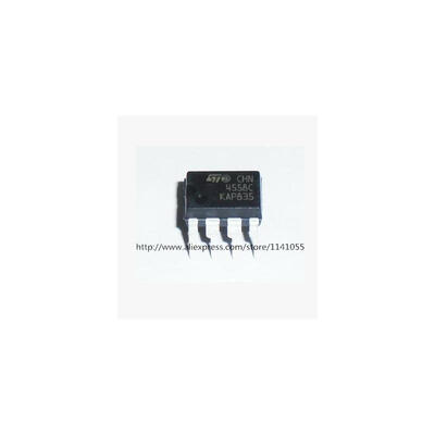 

100pcslot TJM4558CN 4558C DIP-8 Free Shipping