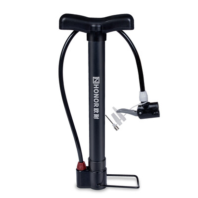 

Ou Nai HON330 high pressure pump mini portable household bicycle mountain bike electric car motorcycle basketball bicycle accessories