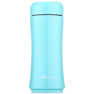 

[Jingdong Supermarket] Huaya Vacuum Hand Cup Stainless Steel Insulation Cup Creative Male Female Cup Vacuum Portable Filter Tea Cup 320ml Blue HS-350