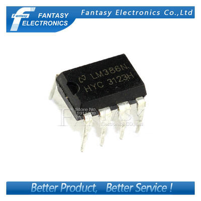 

10PCS LM386N DIP8 LM386 DIP LM386N-1 LM386-1 new&original IC free shipping