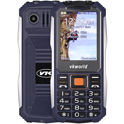 

Vkworld V3S 2.4-дюймовый четырехдиапазонный разблокированный телефон SPRD6531 Камера Bluetooth FM