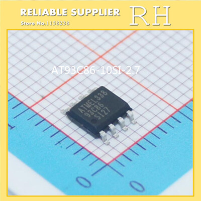 

50pcslot AT93C86-10SI-27 AT93C86 SOP8 Memory
