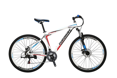 

27,5 "Алюминиевая рама горного велосипеда Shimano 21 Speed ​​Daul DISC Тормоза передняя подвеска велосипеда MTB