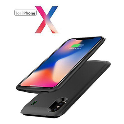 

4000mAh Зарядное устройство для iPhone X Power Bank Ультра тонкий внешний аккумуляторный корпус для iphone X