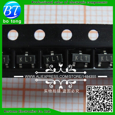

Free shipping 3000PCS/LOT BAT54LT1G BAT54 Marking code KL1 SOT-23