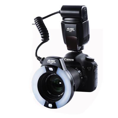 

VILTROX JY-670 Canon Nikon Pentax Sony кольцо макросъемка флэш-фотография заполняет свет универсальный профессиональный макрос заливной свет