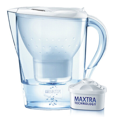 

Джингдонг Питт Зандер (BRITA) фильтр чайник Марелла Уайт 2.4L 1 горшок 3 сердечника