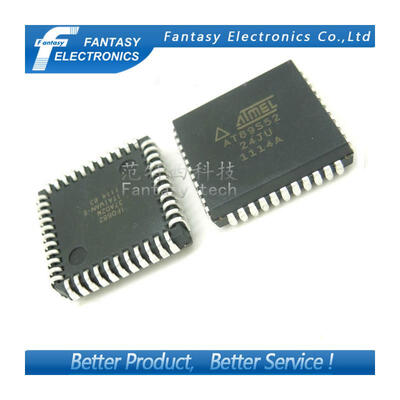 

10PCS AT89S52-24JU PLCC44 AT89S52 PLCC AT89S52-24 Programmable Flash new and original IC free shipping