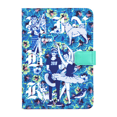 

Kinbor A6 Creative Pocket NotepadBoutique HandbookStationery Notebook Rainbow DTB61003