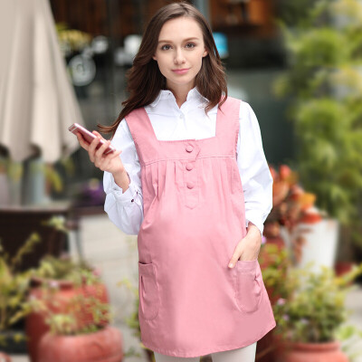 

radiation suit maternity clothes radiation protection clothes metal fiber vest dress four seasons pink  code JC8303