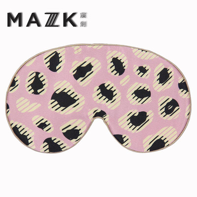 

Silk Eye Mask MAZZZKMAZK cat nap light block traveling lavender fashion fun sleep mask