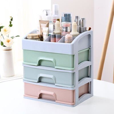 

Plastic Cosmetic Drawer Makeup Organizer Makeup Storage Box Container