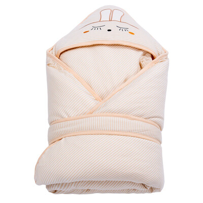 

Like the baby elepbaby baby holding newborn multi-functional cotton knit hold by 90X90CM bunny baby