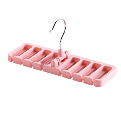 

Cntomlv Storage Rack Tie Belt Organizer Space Saver Rotating Scarf Ties Hanger Holder Hook Closet Organization Tank Tops Bra Belts