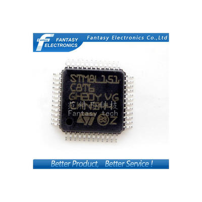

10PCS STM8L151C8T6 QFP48 STM8L151 QFP 8L151C8T6 MCU new&original Free shipping