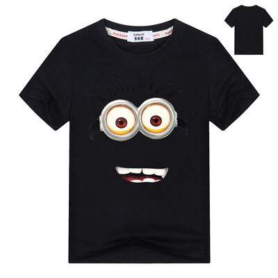 

Летняя одежда Мальчики tshirt Презренные майнионы майка 3D-принт Дети Мультфильм Символы футболки Тройники Типичная майка