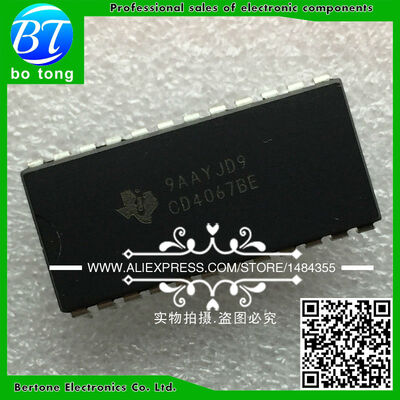 

10PCS Free shipping CD4067 CD4067BE DIP-24 4067 4067BE