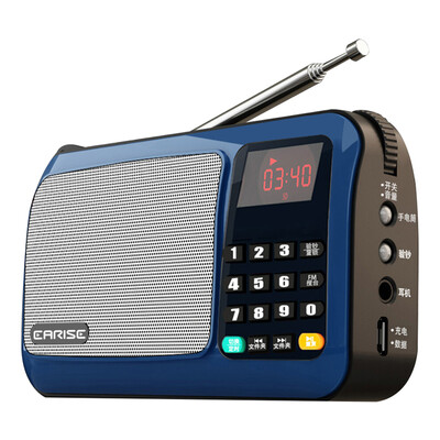 

Arista EARISE T33 Radio MP3 Card Speaker Portable Mini Music Player Emergent Old Audio Square Dance Old Walkman China Red