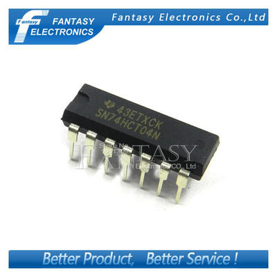 

10PCS SN74HCT04N DIP14 SN74HCT04 DIP 74HCT04 74HCT04N new&original IC free shipping