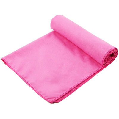 

Swim swimming quick-drying towel absorbent beach towel absorbent towel outdoor fitness quick-drying towel 4080cm pink