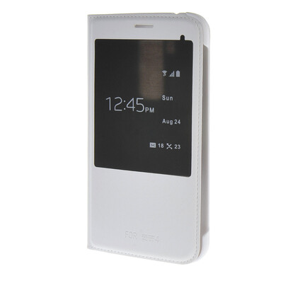 

MOONCASE чехол для Huawei Maimang 4 D199 Ultra Slim View Window Flip Leather Case Cover White