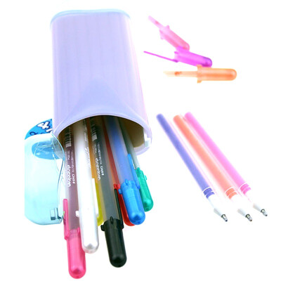 Sakura Sakura PGB5G-P Bright Stereo 3D Color Pen Set 5 colors 5-pack DIY pencils painted pencil painted graffiti nail